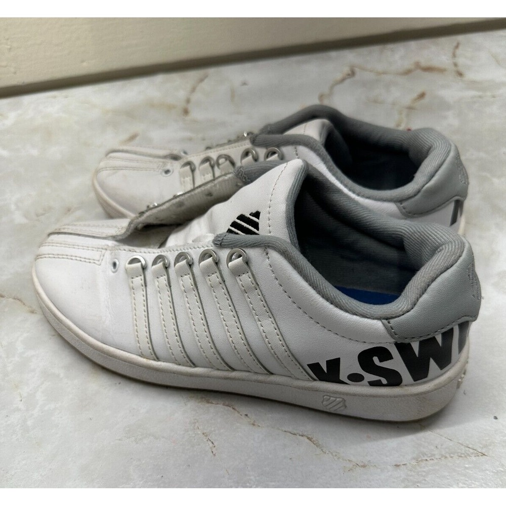 K-Swiss‎ Classic Women's Size: 5  M LOW White Vintage Sneakers